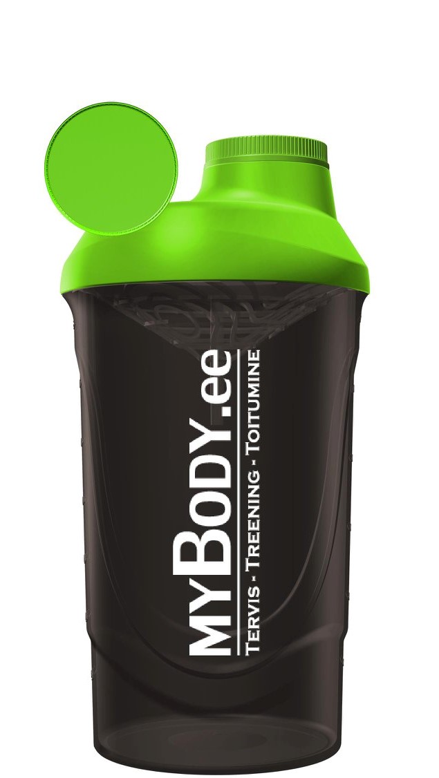 MyBody must-roheline shaker - BPA-vaba ja külmumiskindel