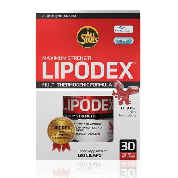 Saksamaal enim müüdud rasvapõletaja - All Stars LipodeX