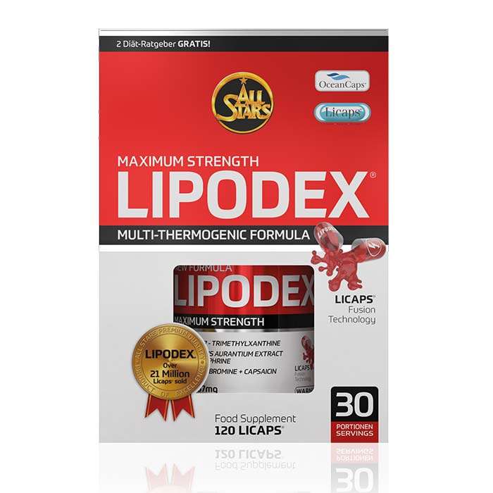 Saksamaal enim müüdud rasvapõletaja - All Stars LipodeX