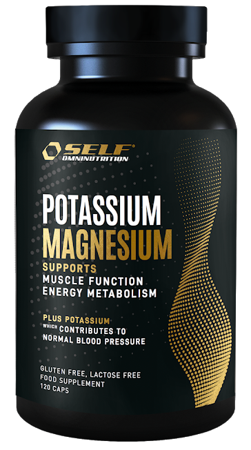 Magneesium ja kaalium parimas vahekorras - SELF Magneesium/Kaalium