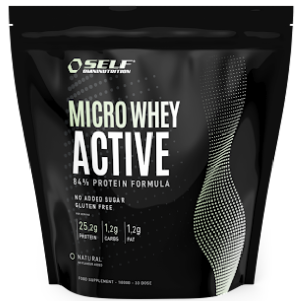 Naturaalne vadakuvalgu isolaat - SELF Micro Whey Active