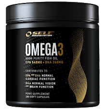 Asendamatud oomega-3-rasvahapped, tugevab immuunsust ja aitab kaasa rasvapõletusele - SELF Omega3 (280 geelkapslit)