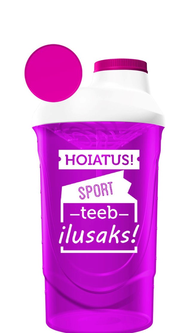 MyBody lilla shaker - BPA-vaba ja külmumiskindel