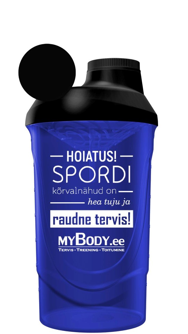 MyBody Estonia shaker - BPA-vaba ja külmumiskindel