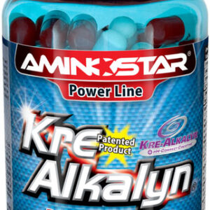 Aminostar Kre-Alkalyn 120 kps - puhverdatud kreatiini monohüdraadi kapslid