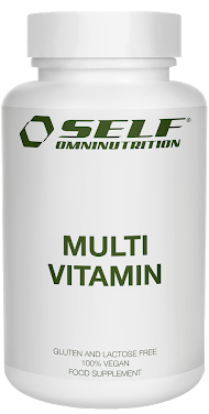 Päevane annus vitamiine ja mineraalaineid 60 kapslit- SELF Multivitamin