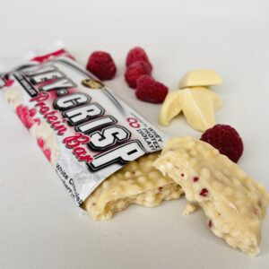 Suussulav valge šokolaad vaarikatega- All Stars Whey Crisp