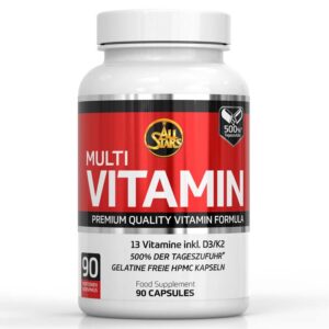 Päevane annus multivitamiine 90 kapslit - All Stars Multi-Vitamin